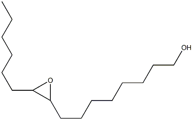 9,10-Epoxyhexadecan-1-ol Struktur