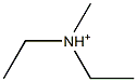 Methyldiethylammonium Struktur