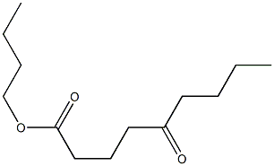 5-Oxononanoic acid butyl ester Struktur