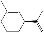 (S)-1-Methyl-3-isopropenyl-1-cyclohexene Struktur