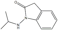 1-[Isopropylamino]-1H-indol-2(3H)-one Struktur