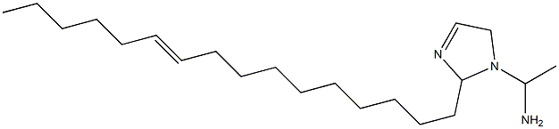 1-(1-Aminoethyl)-2-(10-hexadecenyl)-3-imidazoline Struktur