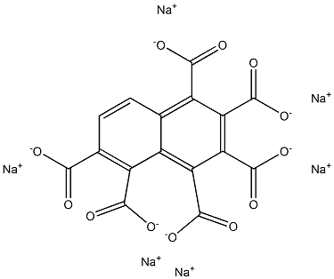 1,2,3,4,5,6-Naphthalenehexacarboxylic acid hexasodium salt Struktur