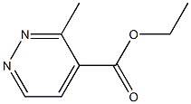 3-Methylpyridazine-4-carboxylic acid ethyl ester Struktur