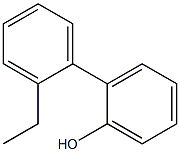 2-(2-Ethylphenyl)phenol Struktur