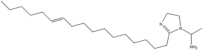 1-(1-Aminoethyl)-2-(11-heptadecenyl)-2-imidazoline Struktur