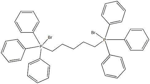 1,5-Bis(triphenylbromophosphoranyl)pentane Struktur