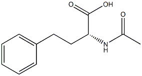 (R)-4-Phenyl-2-(acetylamino)butyric acid Struktur