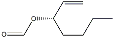 [S,(-)]-1-Heptene-3-ol formate Struktur