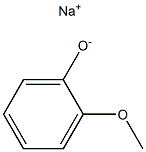 Sodium 2-methoxyphenoxide Struktur