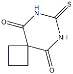 7-Thioxo-6,8-diazaspiro[3.5]nonane-5,9-dione Struktur