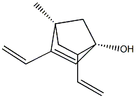 (1S,4R)-3,6-Diethenyl-4-methylbicyclo[2.2.1]hept-2-en-1-ol Struktur