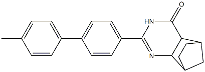 4-[4-(4-Methylphenyl)phenyl]-3,5-diazatricyclo[6.2.1.02,7]undec-3-en-6-one Struktur