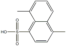 4,8-Dimethyl-1-naphthalenesulfonic acid Struktur