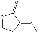 3-[(E)-Ethylidene]tetrahydrofuran-2-one Struktur