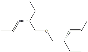 (-)-[(S)-1-Ethyl-2-butenyl]methyl ether Struktur