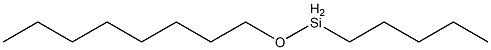 Pentyl(octyloxy)silane Struktur