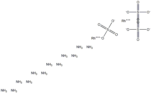 Hexamminerhodium(III) sulfate Struktur