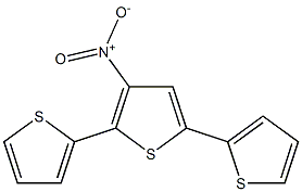 3'-Nitro-2,2':5',2''-terthiophene Struktur