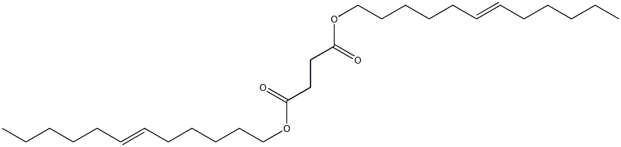 Succinic acid di(6-dodecenyl) ester Struktur