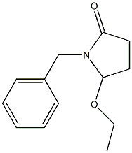 1-Benzyl-5-ethoxypyrrolidin-2-one Struktur