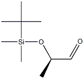 (2R)-2-(tert-Butyldimethylsilyloxy)propanal Struktur