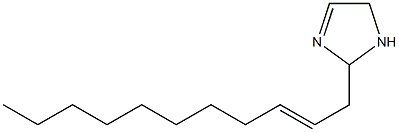 2-(2-Undecenyl)-3-imidazoline Struktur