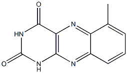 6-Methylalloxazine Struktur