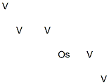 Pentavanadium osmium Struktur