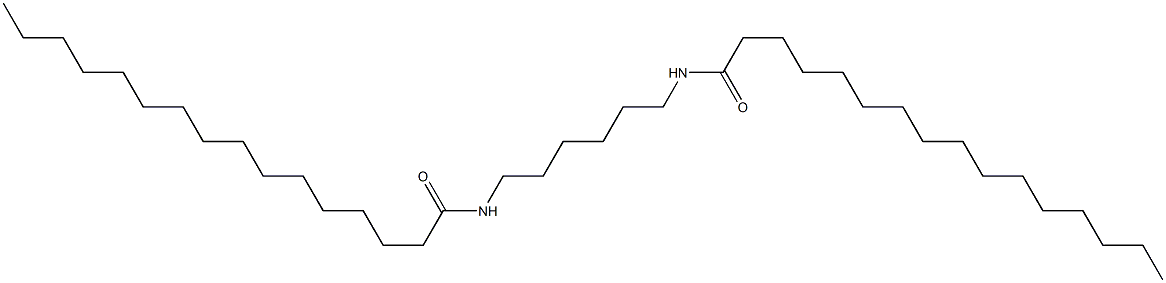 N,N'-(1,6-Hexanediyl)bis(palmitamide) Struktur