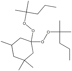 1,1-Bis(1,1-dimethylbutylperoxy)-3,3,5-trimethylcyclohexane Struktur