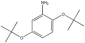 2,5-Di-tert-butoxyaniline Struktur