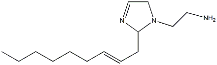 1-(2-Aminoethyl)-2-(2-nonenyl)-3-imidazoline Struktur