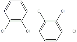 2,2',3,3'-Tetrachlorodiphenyl ether Struktur