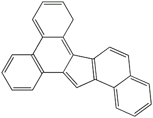 1H-Benz[4,5]indeno[1,2-l]phenanthrene Struktur