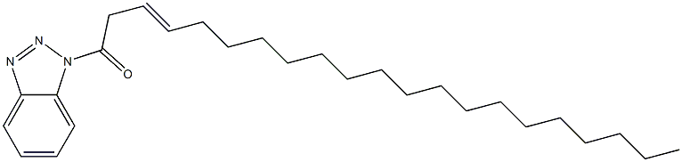 1-(1-Oxo-3-henicosenyl)-1H-benzotriazole Struktur