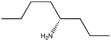 [S,(+)]-1-Propyl-1-pentanamine Struktur