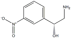 (R)-2-Amino-1-(3-nitrophenyl)ethanol Struktur