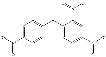 (2,4-Dinitrophenyl)(4-nitrophenyl)methane Struktur