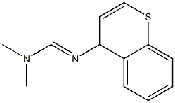 N2-(4H-1-Benzothiopyran-4-yl)-N1,N1-dimethylformamidine Struktur