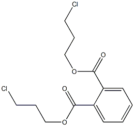 Phthalic acid bis(3-chloropropyl) ester Struktur