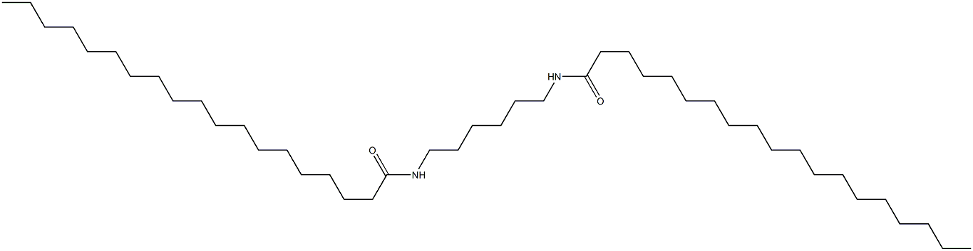 N,N'-(1,6-Hexanediyl)bis(nonadecanamide) Struktur