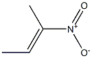 (E)-2-Nitro-2-butene Struktur