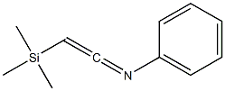 [2-(Phenylimino)ethenyl]trimethylsilane Struktur