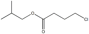 4-Chlorobutanoic acid 2-methylpropyl ester Struktur