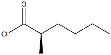 [R,(-)]-2-Methylhexanoyl chloride Struktur