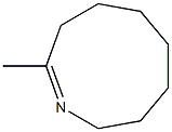 2-Methyl-1-azacyclononene Struktur