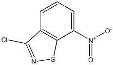 3-Chloro-7-nitro-1,2-benzisothiazole Struktur