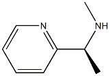 (-)-2-[(S)-1-(Methylamino)ethyl]pyridine Struktur