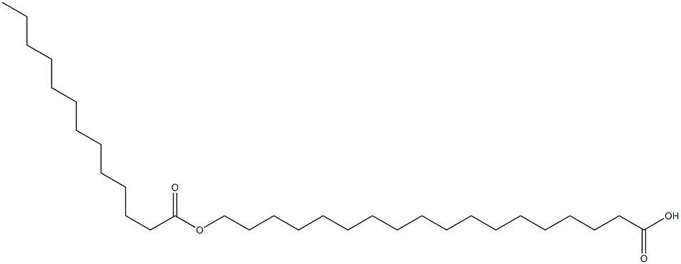 18-Tridecanoyloxystearic acid Struktur